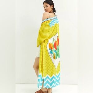 Vera for Anthropologie Bouquet Kimono